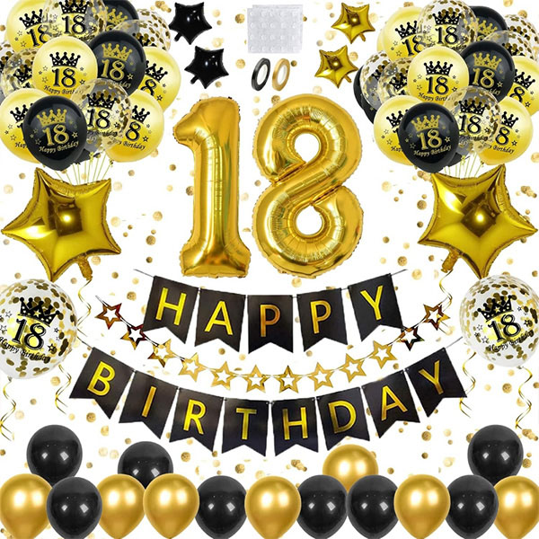 18. narodeninový balón