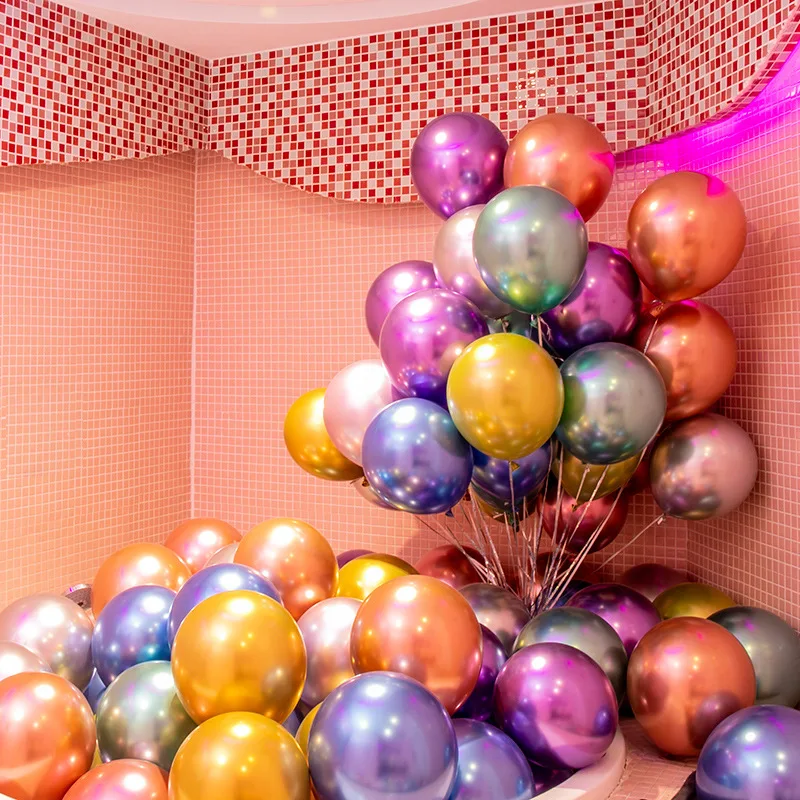 18 -palcový kovový latexový balón