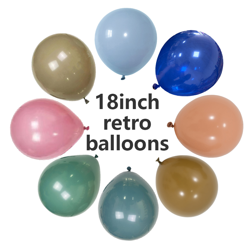 18 palcové retro balóny