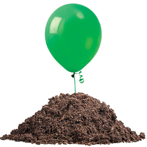 Môžu byť latexové balóny recyklované