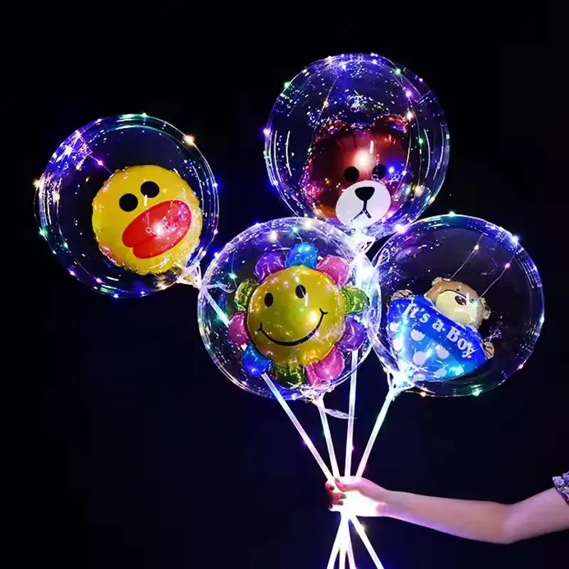Spôsob výroby LED balónov BOBO