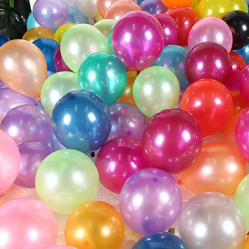 Ako skontrolovať konzistenciu povrchovej úpravy perlového latexového balónika pri príchode