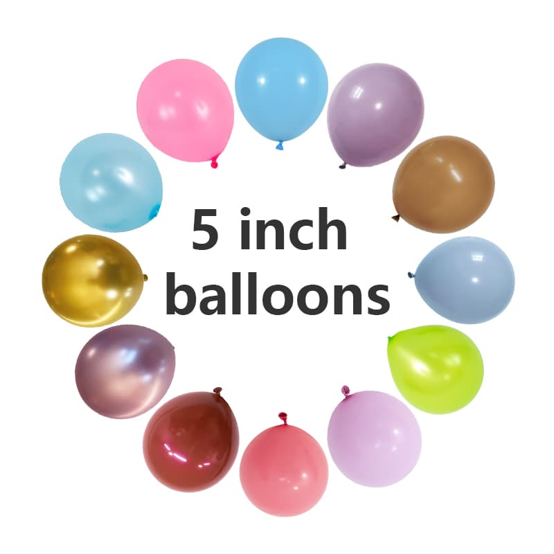 5 palcový latexový balónik