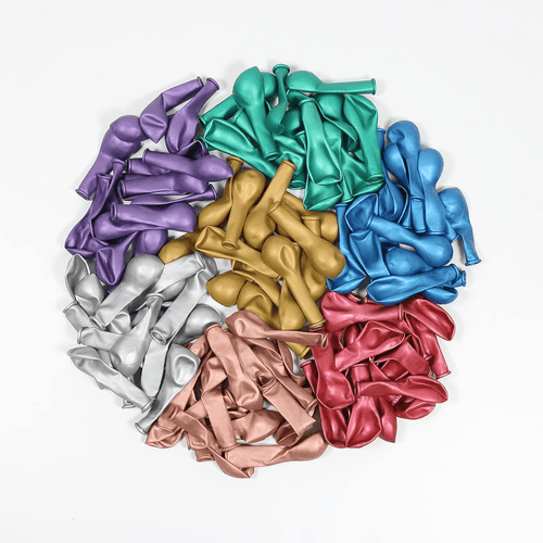 5-palcový kovový latexový balón