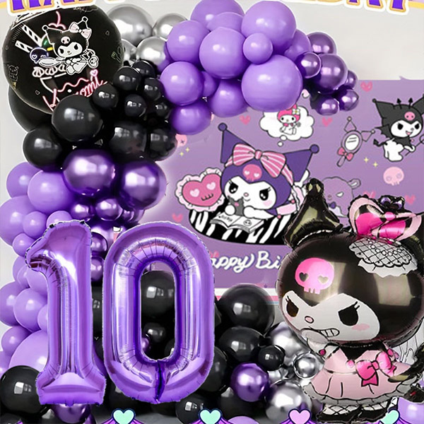 Karikatúra Kuromi Balloon Kit