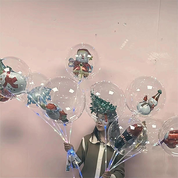 Bobo balón s vianočným motívom