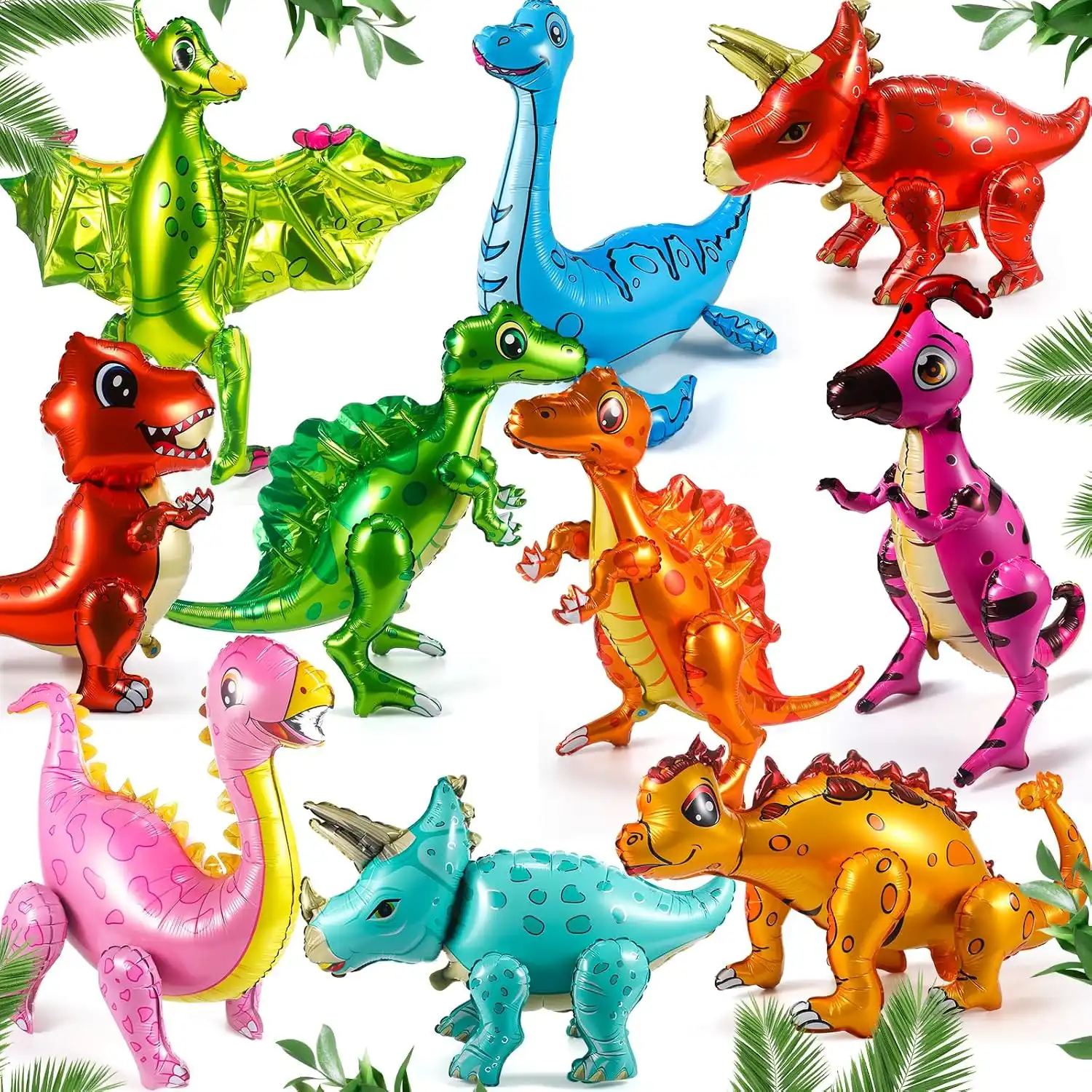 Fóliový balónik s dinosaurami