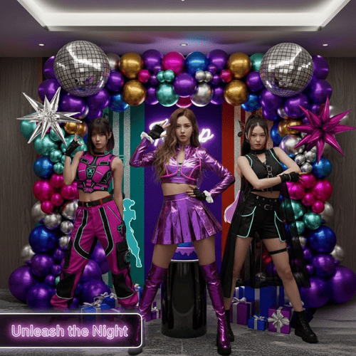 Oblúková súprava disco balónu