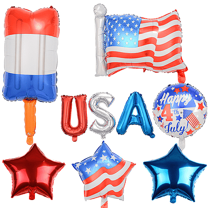 Šťastný balónik 4. júla