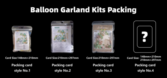 Balloon arch packaging