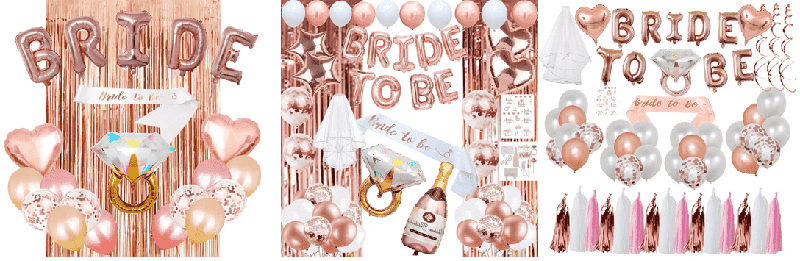 Engagement ring foil balloon swt