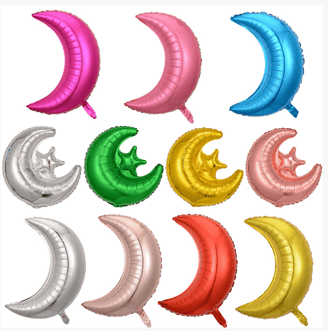Fóliový balónik Mesiac