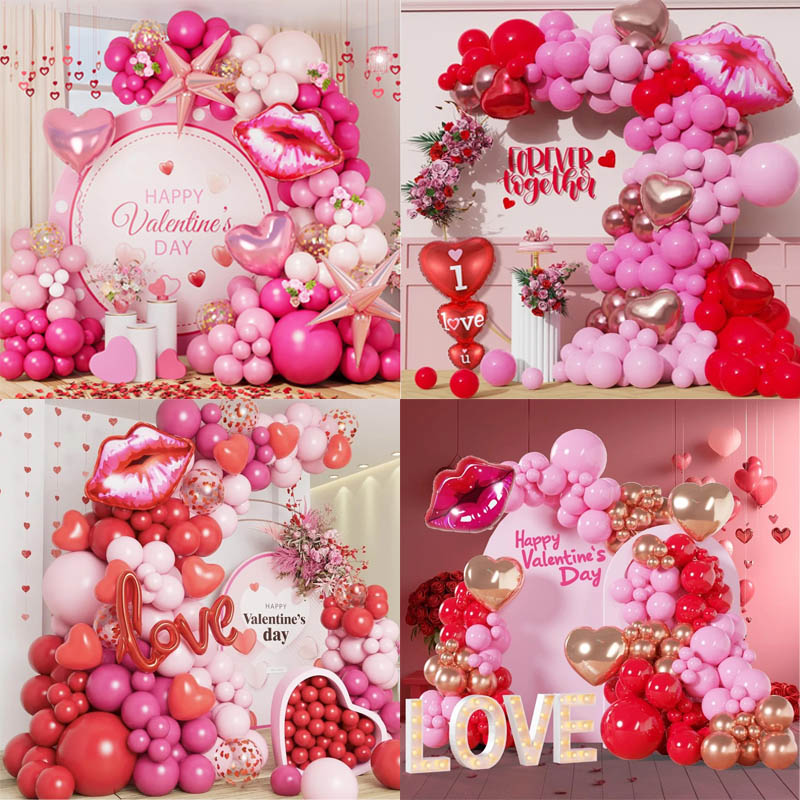 Balón s valentínskym dňom súprava